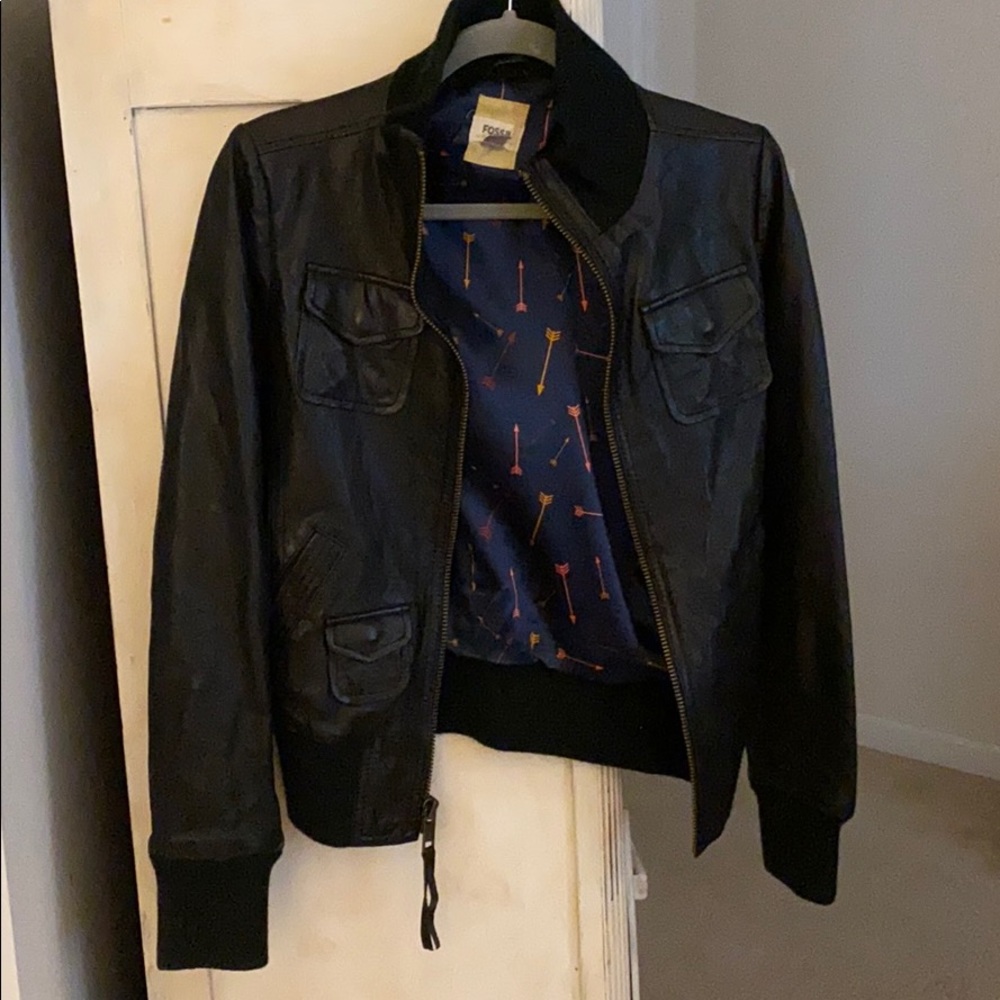 Fossil Leather Jacket